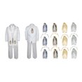thumbnail image 1 of Baby Boy Christening Baptism White Suit Guadalupe Maria Mary Stole Back Sm-7, 1 of 3