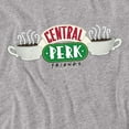 thumbnail image 2 of Friends Central Perk Logo Women's T Shirt, Athletic Heather, Large, 2 of 6