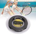 thumbnail image 1 of Tennis Racket String, Double Ribbed Polyester Line Tennis String Reduces Racquet Vibration for Teenager 200M, 1 of 7