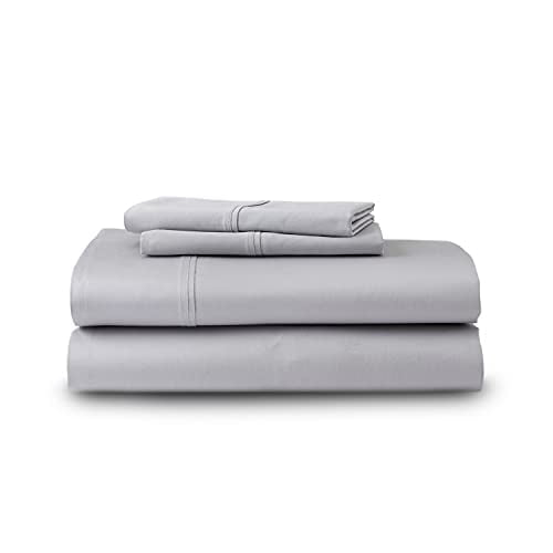 4 Piece Wrinkle Resistant with Deep Pockets GhostBed Full Cooling Supima Cotton and Tencel Luxury Sheet Set Gray 4 Piece Wrinkle Resistant with Deep Pockets GhostBed Full Cooling Supima Cotton and Tencel Luxury Sheet Set Gray