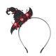 thumbnail image 1 of Diadema del diablo del aro del pelo de la calabaza del fantasma de la araña de Halloween, 1 of 5