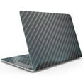 thumbnail image 3 of Design Skinz Textured Black Carbon Fiber Full Body Decal Skin-Kit Compatible MacBook 13" Pro (A1708), 3 of 5