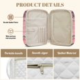 thumbnail image 5 of ZUXONGSY Schnauzer Dog Rose Print Bible Case for Women Quilted Bible Bag Multifunctional Journal Case with Pen Slots Scripture Bag for Daily Use, 5 of 7