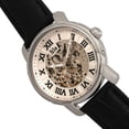 thumbnail image 2 of Reloj REIGN Kahn Automático Esqueleto Correa de Cuero, 2 of 3