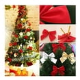 thumbnail image 6 of Christmas Tree Bows Christmas Wreath Festival Bowknot for Christmas Decoration 36 pcs Christmas Tree Bows 2.36 Inch Mini Ribbon Bows Ornaments for Christmas,(Gold,Red,Silver), 6 of 9