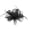 Black, variant on Fascinators Hats for Women Clip Hairpin Wedding Tea Birdcage Veil