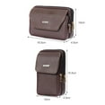 thumbnail image 6 of Fashion Small Waist Bag PU Leather Phone Bag Pouch Pack T3U4.AU Clip Belt V M3A2, 6 of 7