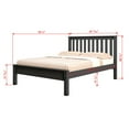 thumbnail image 3 of Donco Kids Contempo Mission Full Dark Grey Bed with Dual Underbed Drawers, Dark Grey, 3 of 3