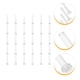 thumbnail image 3 of Cubiertas de protector de pendientes 50 unids Protectores de perforación antiestentables Pendientes de pendiente, 3 of 8