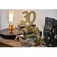 thumbnail image 3 of Glittering Gold '70' Decor - Perfect for A Chic 70th Birthday or Anniversary Party!, 3 of 5