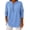 Light Blue, variant on ManxiVoo Reversible Fleece Shirt for Women Button Front Long Sleeve Pullover Soft and Warm Layering Top for All Day Comfort L Size Black