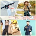 thumbnail image 6 of Uxcell 5Pcs Silicone Water Bottle Lanyard, Reusable Tumbler Strap Water Bottle Handle Holder With Strap for Beverage Carry Traveling Take Out, Multicolor, 6 of 6