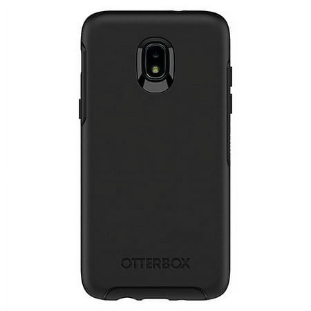 OtterBox Symmetry Series Phone Case for Samsung Galaxy J3(2018)/J3 V 3rd gen/J3 3rd gen/Amp Prime 3/J3 Star - Black