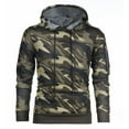 thumbnail image 2 of Chandail à Capuchon Homme Polaire Chaud Chandail à Capuchon Camouflage Chandails en Molleton chandail Manteaux Design Raisonnable Beau Chandail à Capuchon Résistant à la Saleté, 2 of 5