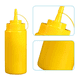 thumbnail image 3 of Juego de 2 dispensadores de alimentos transparentes y duraderos sin fugas, accesorio para parrilla de botella con tapa para salsas, aceite, condimentos Zhivalor  CPB-DE-LYY1321-8, 3 of 5