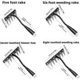 thumbnail image 2 of Garden Cultivator Rake, Multi-tine Carbon Steel Garden Cultivator Rake, 2025 Iron Weeding Rakes 2.0 For Yard Lawn, 5/6/7/8 Teeth Carbon Steel, Heavy-Duty Hand Weeder Puller, 2 of 7
