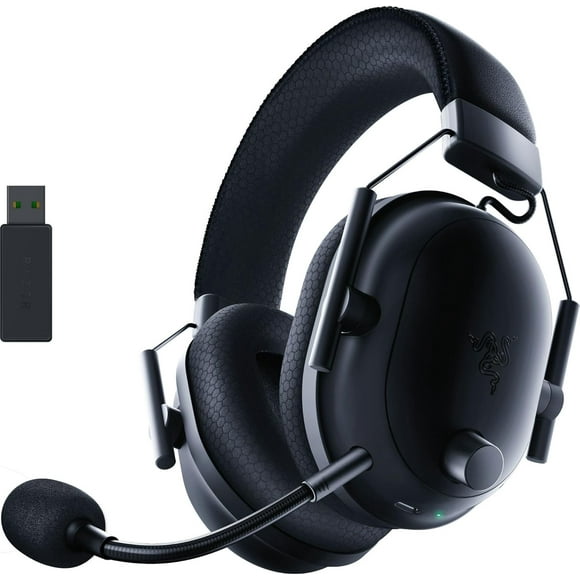 Razer BlackShark V2 Pro (2023) – Boîte Ouverte / Écouteurs Sport Électroniques Sans Fil PC Haut de Gamme (Microphone HyperClear Super Grand Bande / TriForce Titanium 50 mm d'Autonomie / HyperSpeed Sans Fil / Batterie 70 Heures – Noir