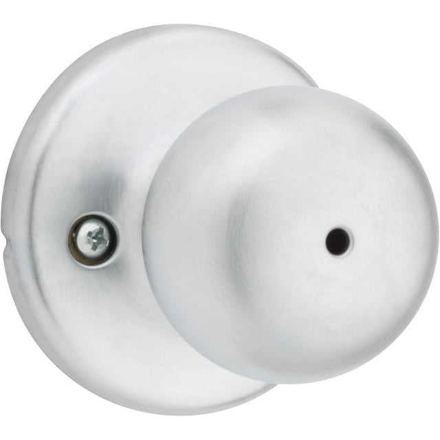 Fairfax Satin Nickel Front Door Knob with Deadbolt Reversible Exterior/Interior Entry Door Knob with Key and Deadbolt Lock Front Door Knobs with Lock/Front Door Lock Traditional Home D
