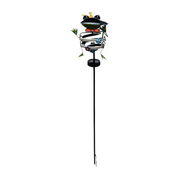 Luz solar Appading Light Micro Paisaje, Decoración artística de patio LED, Estaca de jardín para Estilo a