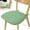 🔥Green_Base#569, variant on Chair Cushion Corduroy Thickened Seat Pad | Soft Furry Winter Office Comfort | Removable Washable Cover | Anti-slip Straps | 43x41x3cm | 1Pc | Multi Colors