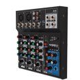 thumbnail image 1 of Mezclador de Sonido USB, Amplia Compatibilidad de Conexión Inalámbrica Tipo de Interfaz C Consola de Mezcla de 4 Canales para el Rendimiento del Escenario, 1 of 7