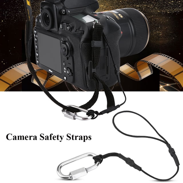 KIMISS Accesorios De Fotografía, Correa Universal Duradera Para Cámara Correa De Seguridad Con Gancho De Clip Para Cámaras DSLR Sin Espejo