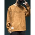 thumbnail image 3 of Sudaderas con cuello redondo y estampado de espuma con letras de otoño para hombre, sudaderas de gran tamaño, sudaderas con capucha 2023, nuevas sudaderas estéticas Y2K, 3 of 5