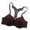 Coffee, variant on Gyexs Women's Push Up Wireless Bra Support Comfort No Underwire Bralette Everyday Wear Underwear Push Up Bras for Women, Blue, Size 34