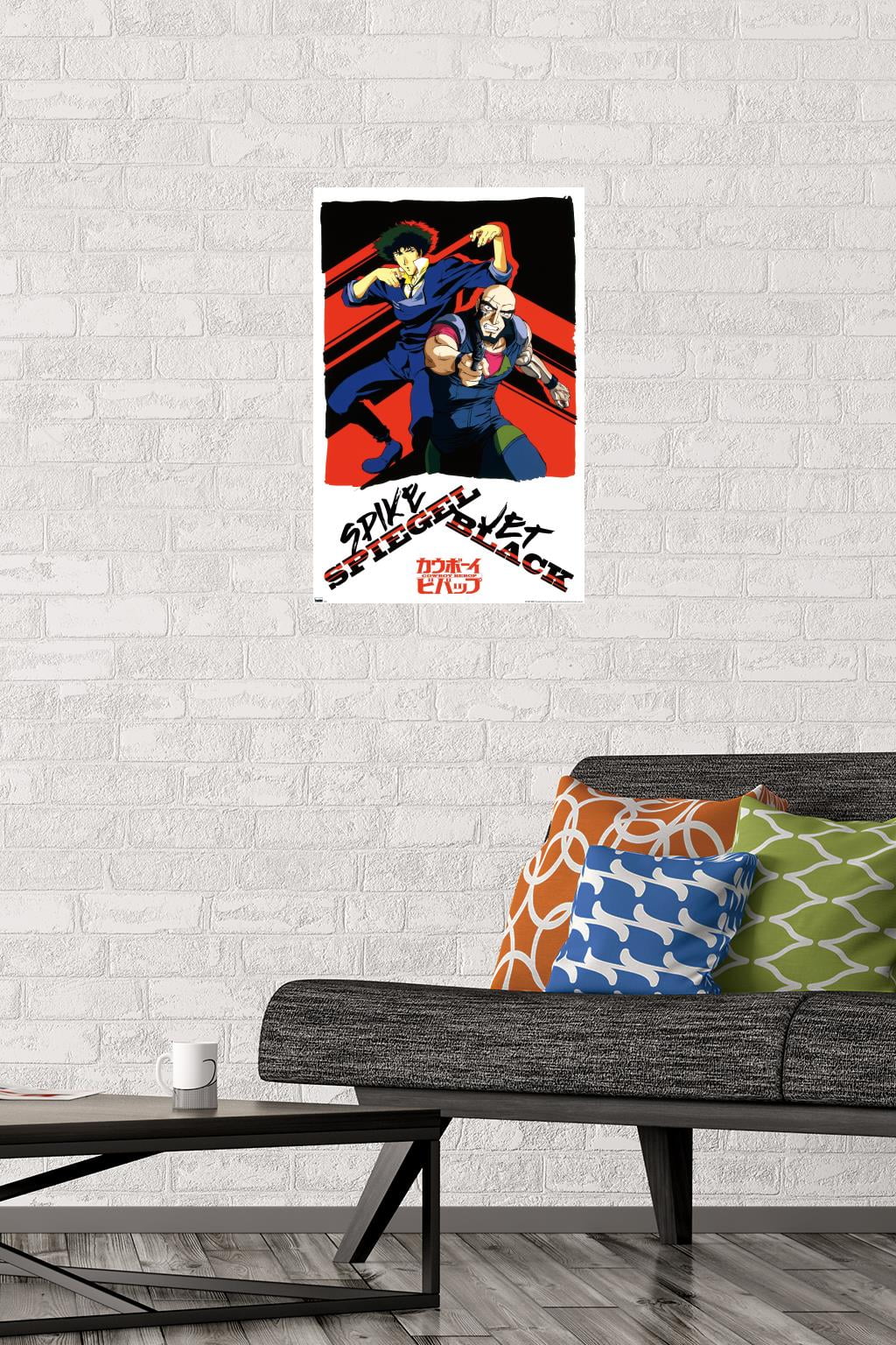 Cowboy Bebop - Spike & Jet Wall Poster, 14.725" x 22.375"