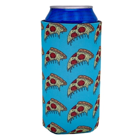 

Pizza Slice Pattern 16 oz. Can Coolie