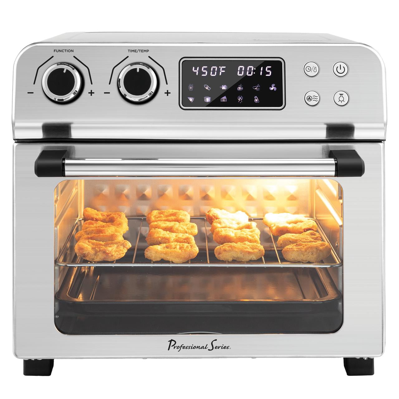 Professional Series Air Fryer Digital Toaster Oven with LED Display