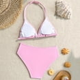 thumbnail image 7 of SIYUDAN Girls Floral Bikini Set, High Waisted Bikini Bathing Suit 2 Piece Swimsuit for Tweens &, 7 of 7