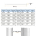 thumbnail image 4 of Steel Pin Gage 0.35mm Diameter Class X Tolerance 0.001mm Plug Gage Pin, 4 of 5