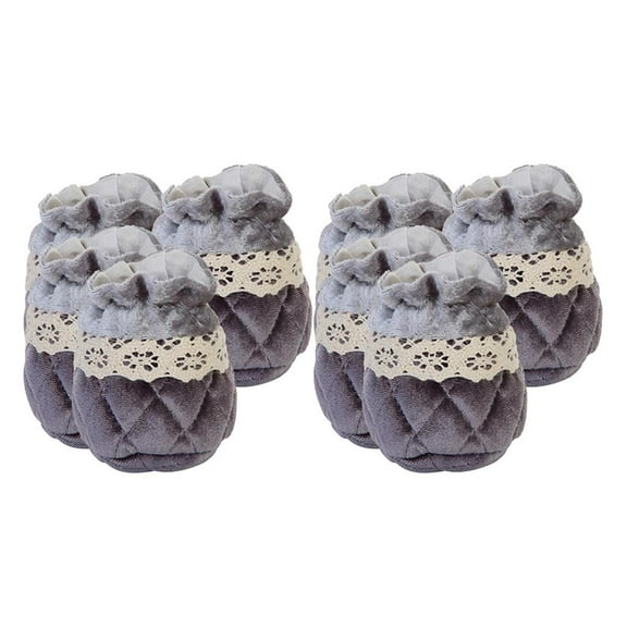 Knitted Booties Chair Leg Floor Protector