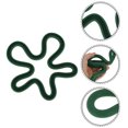 thumbnail image 3 of Unique Bargains Geometric Irregular Silicone Coaster for Drinks and Kitchen Dark Green, 3 of 5