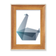 thumbnail image 1 of Origami ganso forma geométrica abstracta Escritorio Marco de fotos de madera Pantalla Imagen Arte Pintura Múltiples conjuntos, 1 of 4