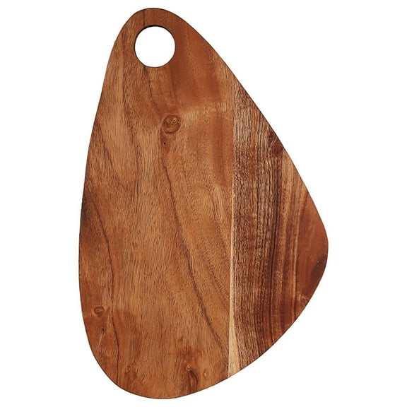 Wooden Cutting Board Series, Acacia Wood Cutting Boards for Kitchen, Chicken Leg Shaped Wooden Serving Board, Ideal for Food, Meat, Fruits and Cheese 16 x 6.7
