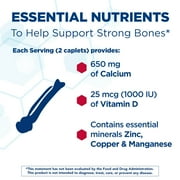 Citracal Maximum Plus Calcium Supplement, Calcium with Vitamin D3, Bone Health Support, 120 Caplets