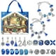 thumbnail image 1 of Calendario de Adviento de Navidad, caja de regalo de joyería, 24 días, cuenta atrás, pulseras de joyería para niñas, decoración de Navidad, regalo de Año Nuevo, 1 of 4