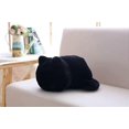 thumbnail image 3 of Peluche de gato negro, juguete creativo con forma de gato, almohada suave, juguetes de regalo, lindos muñecos de peluche (13 pulgadas), 3 of 5