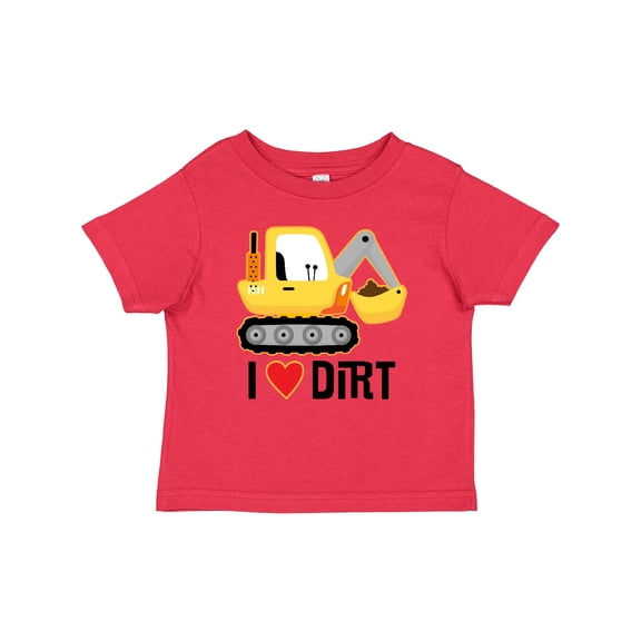 Inktastic Construction Truck I Love Dirt Boys or Girls Baby T-Shirt