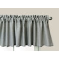 thumbnail image 4 of Aiking Home Pure 100% Faux Linen Window Valance - Size 56 inch x 16 inch, Grey, 4 of 4