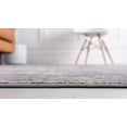 thumbnail image 4 of Unique Loom 3147477 7 x 7 ft. Astoria Portland Round Rug, Light Gray, 4 of 4