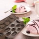 thumbnail image 5 of Fiudx Molde de Chocolate con Forma de Media Fruta, Apto para Uso Alimentario, Apto para Horno y Microondas, Ideal para Preparar Pudines y Gelatinas, Apto para Congelador, Ideal para Repostería Casera, 5 of 6