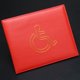 thumbnail image 1 of Red-Disabled Badge Holder and Timer, Pu Leather ID Badge Holder, Badge Holder Protector, Handicapped Badge Holder Protector with Hologram, 1 of 5