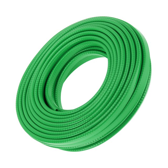 Unique Bargains Universal Car Weatherstrip Weather Stripping Self Adhesive Weather Seal Strip 49Ft U-Shape PVC Green