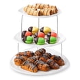 thumbnail image 1 of Precios de Liquidación, Cuenco plegable de tres capas Plato de frutas plegable Plato Sum Plato de frutas plegable de varias capas Snacks Dulces Almacenamiento de verduras Akmoler, 1 of 9