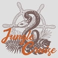 thumbnail image 2 of Women's Jungle Cruise Snake Logo  Racerback Tank Top White Heather 2X Large, 2 of 4