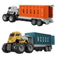 thumbnail image 4 of KYAIGUO Baby Unloading Truck Toys Friction Power Large Construction Trucks For Boys 4-7 Years Kids Construction Vehicles Diecast Loading Truck Toys, 4 of 8