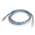 thumbnail image 2 of C2G High-Speed Internet Modem Cable - Phone cable - RJ-11 (M) to RJ-11 (M) - 15 ft - double shielded - molded, snagless - transparent blue, 2 of 4